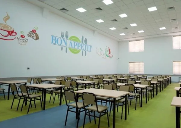 Authentic Indian cuisine dining hall