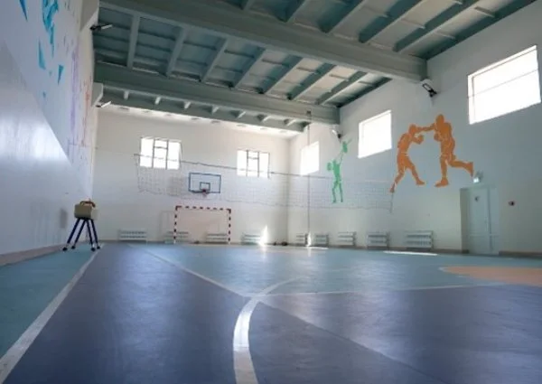 Vibrant sports complex on campus